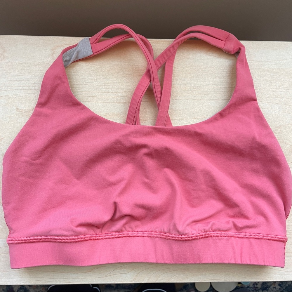 lululemon athletica Coral Energy Sports Bra